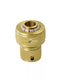   EXTOL PREMIUM gyorscsatlakozó, réz; 3/4'', stoppos