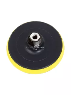   EXTOL CRAFT gumitányér sarokcsiszolóhoz; 125mm, tépőzáras, max. ford.:12.500 1/min