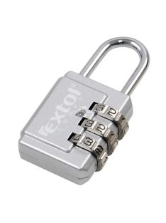   EXTOL CRAFT bőröndlakat, számzáras, 1000 db kód beállítható, 26×55mm, kengyelátmérő: 3,5 mm