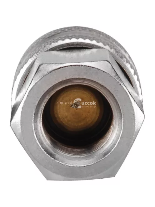 EXTOL PREMIUM gyorscsatlakozó-hüvely, belső menettel, 3/8', nikkelezett réz, bliszteren