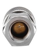 EXTOL PREMIUM gyorscsatlakozó-hüvely, belső menettel, 1/2', nikkelezett réz, bliszteren