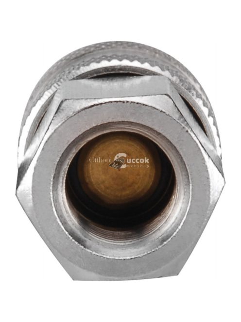 EXTOL PREMIUM gyorscsatlakozó-hüvely, belső menettel, 1/2', nikkelezett réz, bliszteren