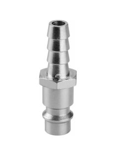   EXTOL PREMIUM gyorscsatlakozó-dugó, tömlővéggel, 1/2", 12mm, nikkelezett réz, bliszteren