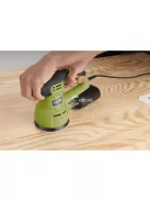 EXTOL CRAFT rotációs (excentrikus) csiszológép 430W; átmérő:125mm, ford.:5000-13000