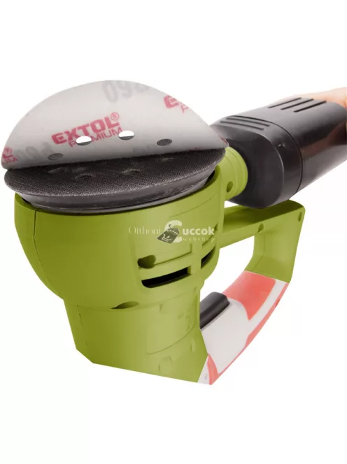 EXTOL CRAFT rotációs (excentrikus) csiszológép 430W; átmérő:125mm, ford.:5000-13000