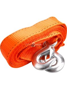   EXTOL PREMIUM vontató heveder, max.2800kg; 4m×50mm, 2 db kovácsolt kampóval