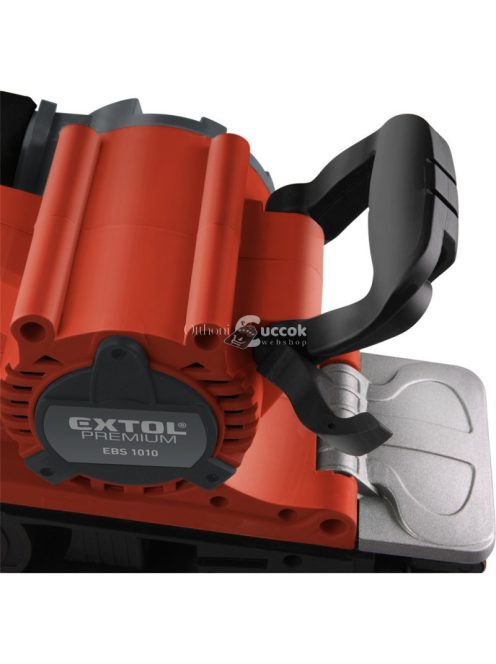 EXTOL PRMIUM szalagcsiszológép, 1010W, szalagméret:76×533mm