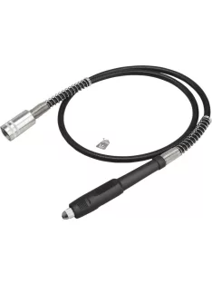   EXTOL CRAFT flexibilis szár, M18×1,5 mm; tokmány: 3,2 mm, hossz.: 107cm, max. 35000f/perc, a 404111 és 404116 mini köszörűgéphez
