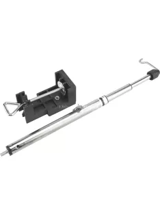   EXTOL CRAFT teleszkópos állvány mini köszörűgépekhez; magasság: 25-54cm, felfogatás max.:6,4cm, 360 fokban körbeforgatható fej