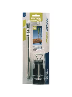   EXTOL CRAFT teleszkópos állvány mini köszörűgépekhez; magasság: 25-54cm, felfogatás max.:6,4cm, 360 fokban körbeforgatható fej