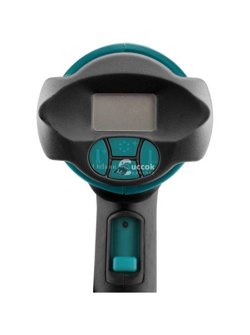 EXTOL INDUSTRIAL hőlégfúvó, 2000W két fokozatú, 1000W/2000W, 50/650°C, 250/500 L/perc, kofferban, tartozékokkal