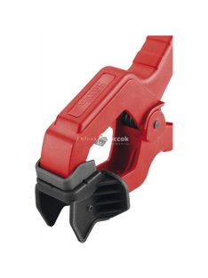   EXTOL PREMIUM asztalos csipesz, 3 az 1-ben funkció: 2 sík, 1sík+1domdorú, derékszög szorítás; hossz: 155mm, max nyitás: 50mm, mű