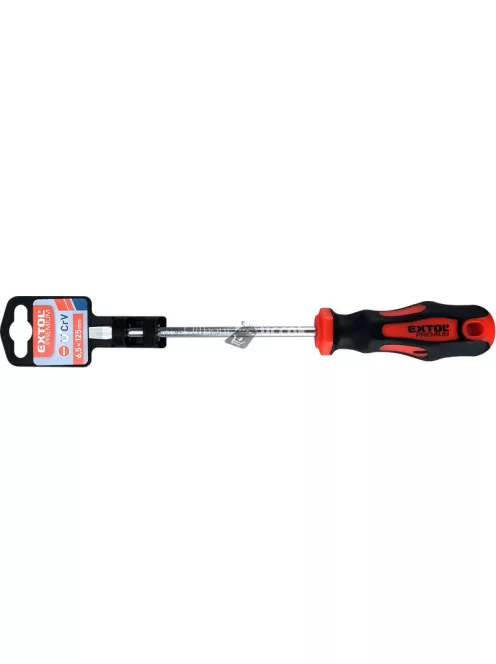 EXTOL PREMIUM csavarhúzó lapos, CV., mágneses; 6×125mm