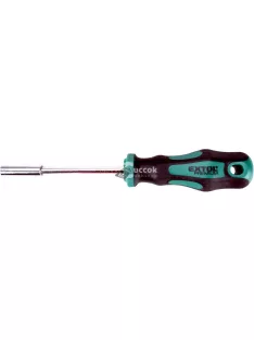   EXTOL PREMIUM csavarhúzó markolat, mágneses csavarbehajtóval; CV., 1/4×100mm