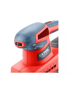   EXTOL PRMIUM vibrációs csiszológép 200 W, max. 13.000 ford/perc, 93×185 mm papír