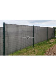   Árnyékoló háló medence mellé, kerítésre, GREYTEX 1x10 m szürke 90% takarás