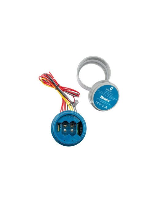 Hunter Bluetooth vezérlő NODE-BT-100 - elemes, PGV101G-B BSP mágnesszeleppel, 1 körös, kültéri, okos öntözőrendszer