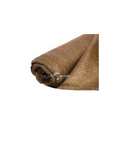   Medencefedő háló kerítésre, BROWNTEX 2x50m barna 90% árnyékolás