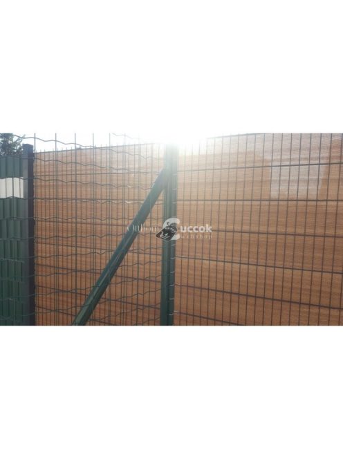 Medencefedő háló kerítésre, BROWNTEX 2x50m barna 90% árnyékolás
