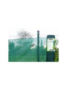   Árnyékoló háló medence fölé, kerítésre, LIGHTTEX 0,8x10m zöld 80%-os takarás - Kerítésárnyékoló háló LIGHTTEX 0,8x10m