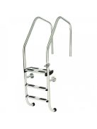 Extra Large 5-Step Ladder, AISI316 Stainless Steel