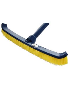   Kanyargós fal- és padtisztító ecset, 45 cm, kék, szőrös
