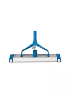 Alumínium medence porszívófej, 45 cm, ezüst-kék színben, kézi használatra