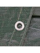 Téli védőtakaró, Premium PE, ovális medencékhez, 3.6 x 5.4 m, zöld, extra védelemmel