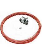 Deluxe PE téli medencevédő takaró, kör alakú fémpalástos medencékhez, 4.5m átmérőjű, fekete színű