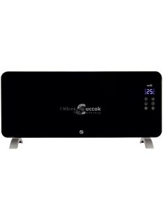   FK 430 WIFI Smart elektromos hősugárzó, álló/fali kivitel, 1000/2000 W, IPX4, Wifi kapcsolat, fekete színű