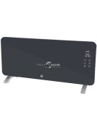 FK 430 WIFI Smart elektromos hősugárzó, álló/fali kivitel, 1000/2000 W, IPX4, Wifi kapcsolat, fekete színű