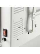FK 430 WIFI Smart elektromos hősugárzó, álló/fali kivitel, 1000/2000 W, IPX4, Wifi kapcsolat, fekete színű