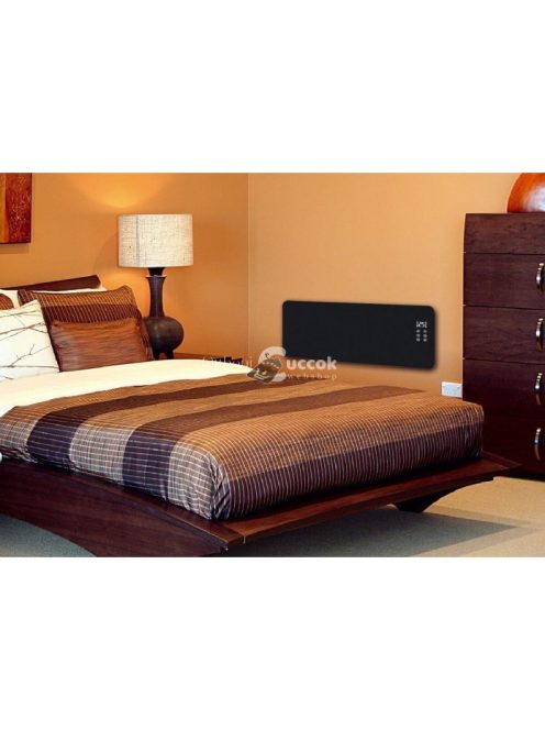 FK 430 WIFI Smart elektromos hősugárzó, álló/fali kivitel, 1000/2000 W, IPX4, Wifi kapcsolat, fekete színű