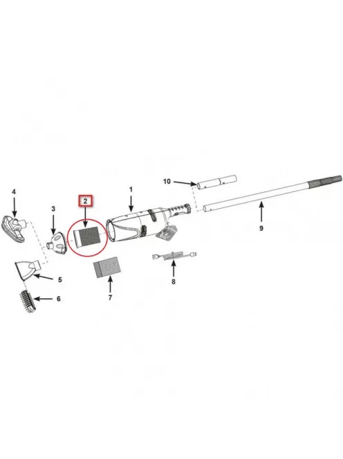 INTEX Kézi medence porszívó szűrőbetét, 28620 kompatibilis készülékhez (12278)