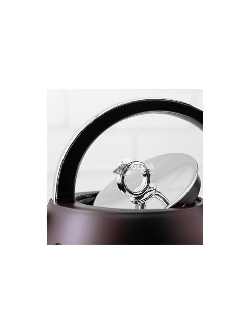 ELDOM C245 vezeték nélküli elektromos vízforraló, fekete, 1.7 L