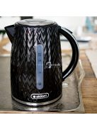 Vezeték nélküli elektromos vízforraló NELO fekete ELDOM 1.7 L