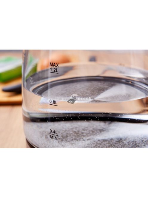 Üveg kivehető vízforraló, 1.2 literes - ELDOM C410