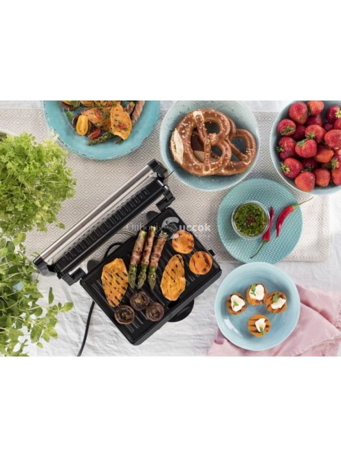 Kontakt grill, pirító ELDOM GK120 ROSTEE 1000W - sütő, toast, grill, 1000W, kontakt grill