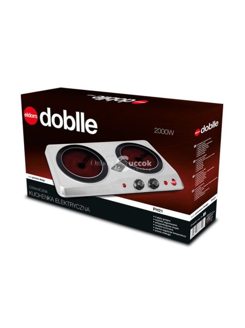 Kerámia elektromos főzőlap 2000W - ELDOM PH21