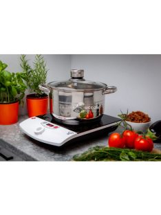   Indukciós főzőlap ELDOM 2000W PI100 - 1 égős hobbi - energiatakarékos - gyors főzés