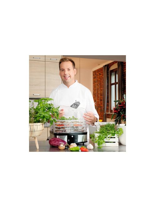 Gyümölcs- és gombaszárító SG500 - Egészséges csemegék otthonra.