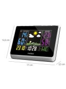 Időjárás állomás METEO SP62s - időjárás előrejelzés, hőmérséklet, páratartalom, csapadék mérés, digitális kijelző