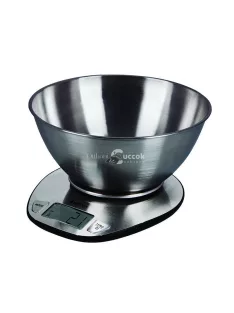   Elektronikus konyhai mérleg tálal, rozsdamentes acél - ELDOM WK320S