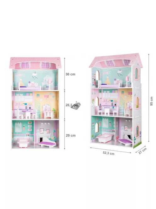 Fa babaház Kékáfonya Lakóhely Ecotoys