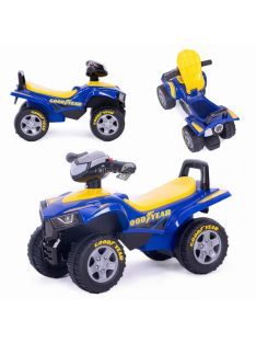   Goodyear quad játékmotor, interaktív kormánykerék, hangok, KÉK