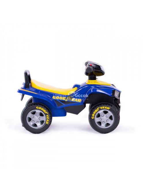 Goodyear quad játékmotor, interaktív kormánykerék, hangok, KÉK
