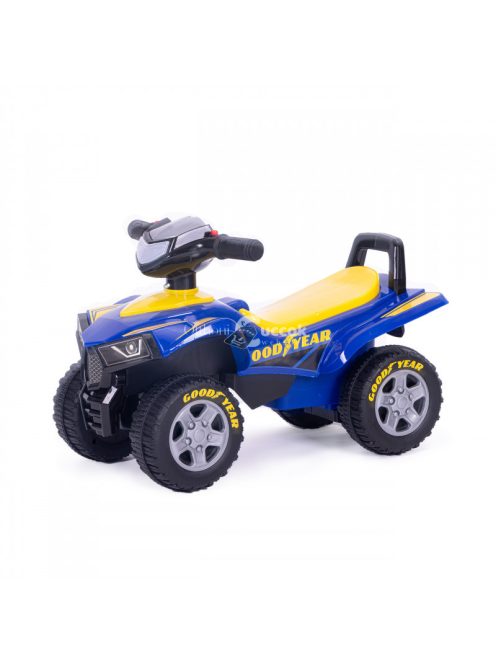 Goodyear quad játékmotor, interaktív kormánykerék, hangok, KÉK