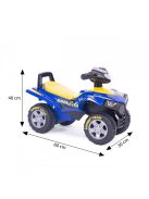 Goodyear quad játékmotor, interaktív kormánykerék, hangok, KÉK