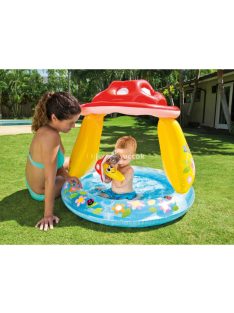 Babafürdő felfújható gombás tetővel Intex 57114