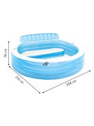 Kertipool ülésekkel 229x218cm Intex 57190